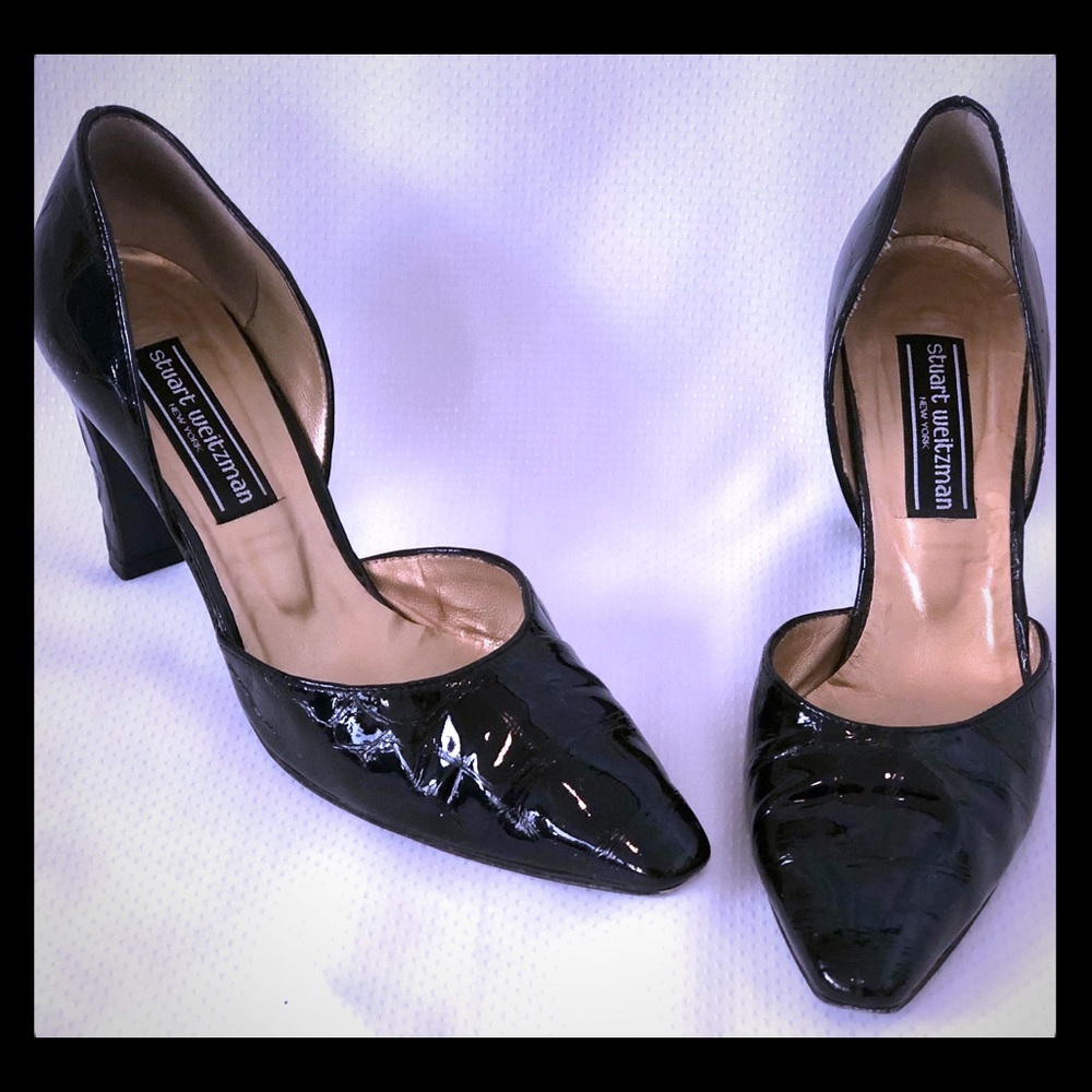 Stuart Weitzman Black 3.5” Heels